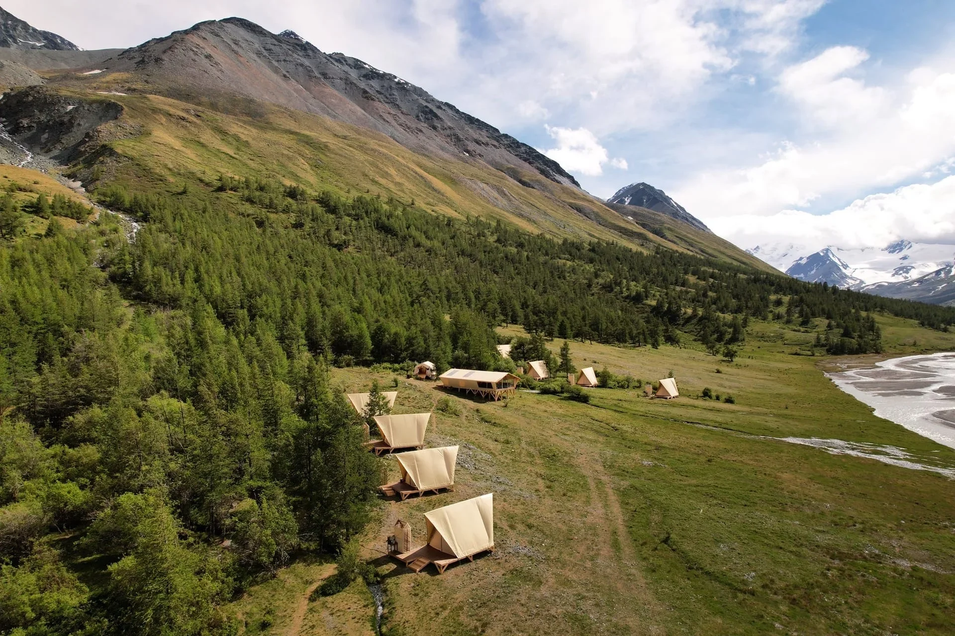 Wildhomes glamping resort project in Europe
